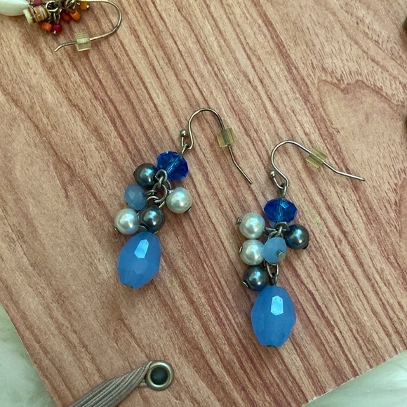 Lot of 7 earrings - Picture 3 of 8